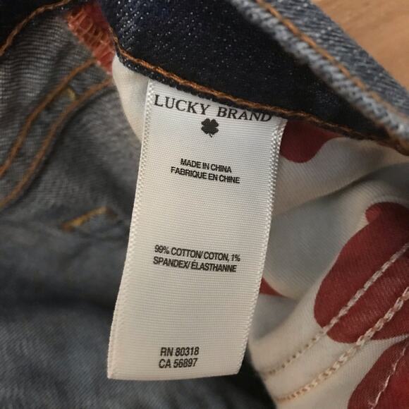 Lucky Brand Sofia Boot Jeans 4 27 Bootcut - Picture 4 of 9